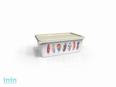 Емкость Serenity 4 л, слоновая кость, BEROSSI (Изд. из пластм. Размер 301 * 201 * 105 мм)