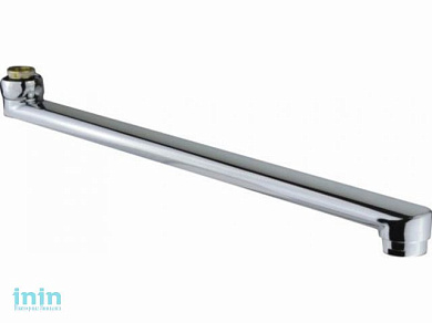 Излив для смесителя UCG-2232-37 G.lauf (Излив для смесителя, плоский, прямой, нержавеющая сталь, 37 см)