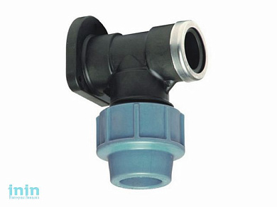 Колено вн. с креплением 25х3/4" Unidelta (Обеспечивают отличную герметичность, при создании распределительных систем под давлением.)