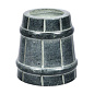 Испаритель "Ведерко" из камня для бани и сауны арт.40221