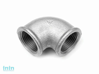 Колено вн. 1/2" оцинкованн. TITAN (Livarna TITAN)