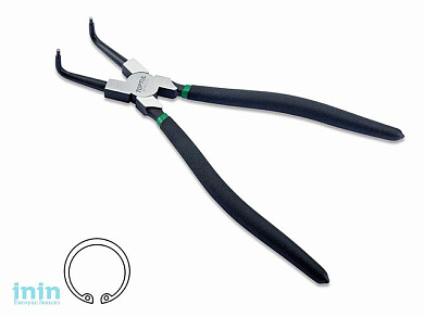 Съемник стопорн.колец 305мм. 90° внутр.TOPTUL (DCAC1212)