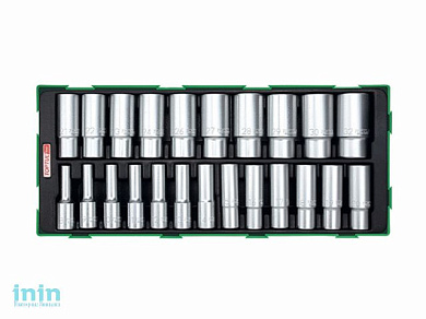 Набор-сет головок глубоких 23передм. TOPTUL (GTB2305)