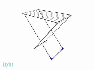 Сушилка для белья напольная, 10м, 100 * 55 * 96, цвет серебро, NIKA (10м, 100 * 55 * 96, цвет серебро)