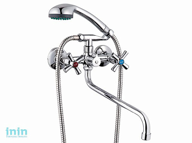 Смеситель для ванны с длинн. изливом QMT7-A722 G.lauf (Смеситель цинковый, Гарантия 5 лет)