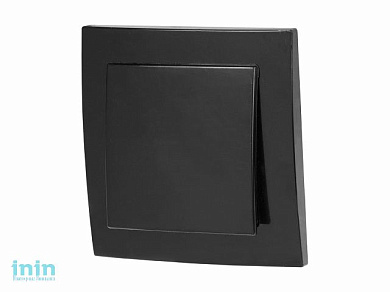 Выключатель 1 клав. (cкрытый, 6А) черный, Стандарт, Юпитер (VS 16-131 Ч) (ЮПИТЕР)