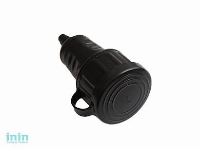 Розетка 1-ая переносная (б/з, 16А, 250В, брызг. защ.) черная, Bylectrica (Розетка переносная брызгозащищенная Гарантийный срок:24 месяца)