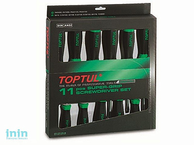 Набор отверток 11шт TOPTUL (GAAE1101)