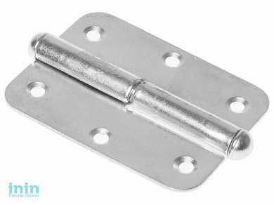 Петля 85 мм левая, белый цинк STARFIX (разъемная)