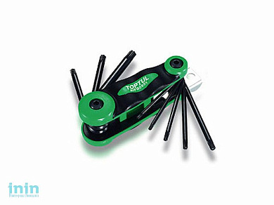 Набор ключей Torx T9-Т40 8шт TOPTUL (AIFB0801)
