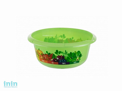 Миска Vitaline 2,5 л , салатный, BEROSSI (Изделие из пластмассы. Литраж 2.5 литра)